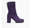 Fioletowe botki damskie