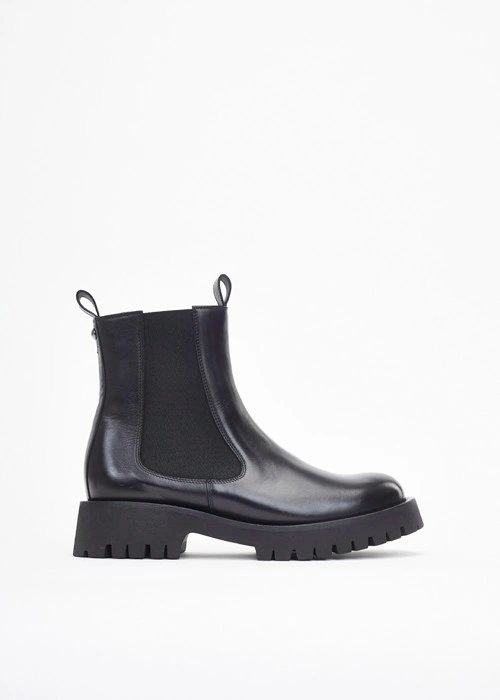 Czarne sztyblety damskie