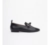 Czarne loafersy damskie