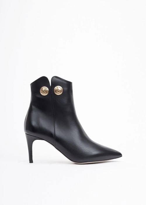 Czarne botki damskie