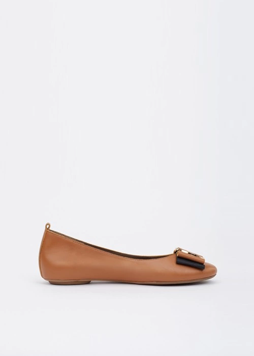 Koniakowe baleriny damskie