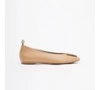 Beżowe baleriny damskie